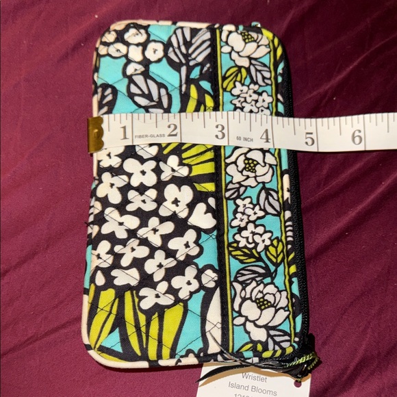 Vera Bradley Floral Patterned Wristlet - Picture 4 of 5